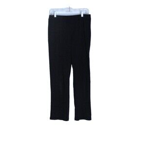 Champion Sweat Pants Black Relaxed Straight Leg Men's Size S